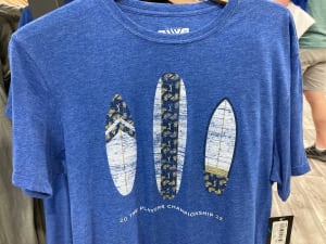 A Players Championship shirt from the merchandise tent.